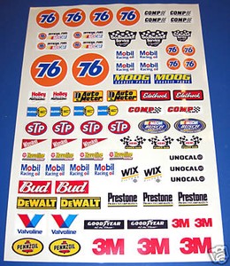 nascar rc decals