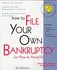 Book: How to File Your Own Bankruptcy (Or How to Avoid It) - Edward A. Haman