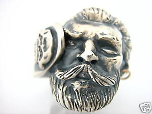 Sterling-Silver-Pirate-Skull-Biker-Ring-Bague-en-Argent