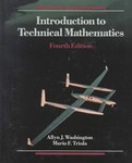 Introduction to Technical Mathematics by Allyn J. Washington, Mario F. Triola (1988, Hardcover, Subsequent Edition)