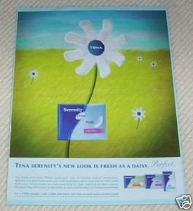 2007 Tena Serenity adult bladder control 1-PAGE AD 2007 Tena Serenity adult bladder control 1-PAGE AD