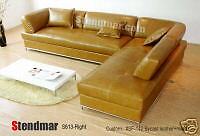 NEW MODERN EURO DESIGN LEATHER SECTIONALS SOFA S613