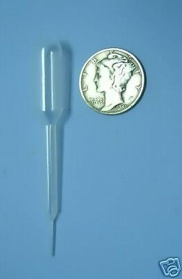 100 DISPOSABLE 0.5 mL TRANSFER PIPETS / DROPPER  
