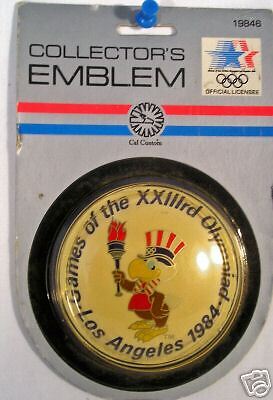 OLYMPIC COLLECTORS EMBLEM 1984 23RD GAMES  