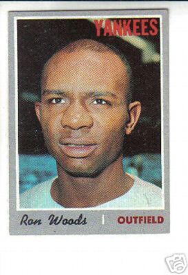 1970 Topps #253 Ron Woods Yankees VG  