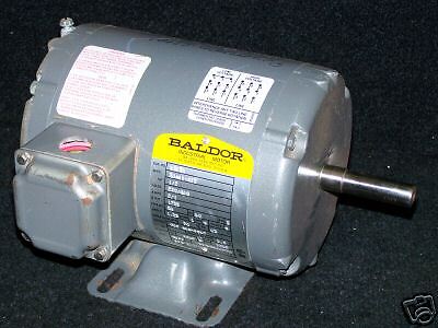 BALDOR 1/2HP AC,ELECTRIC MOTOR,GRINDER,SANDER,PUMP,FAN  