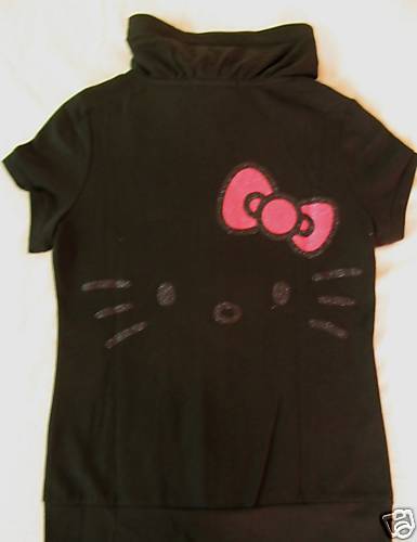 Hello Kitty Hoodie Sweatshirt Jacket T shirt Top NWT S  