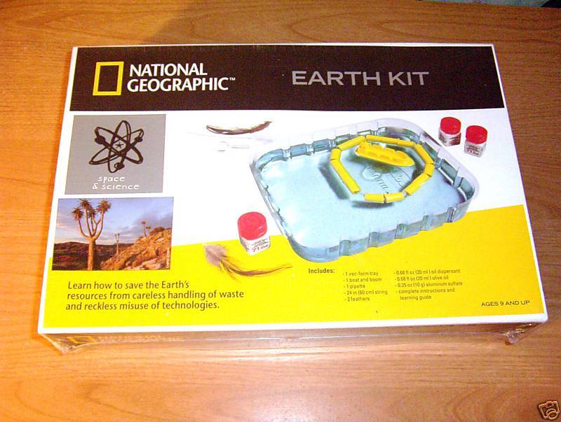 NATIONAL GEOGRAPHIC EARTH KIT AGE 9+ SCIENCE NEW  