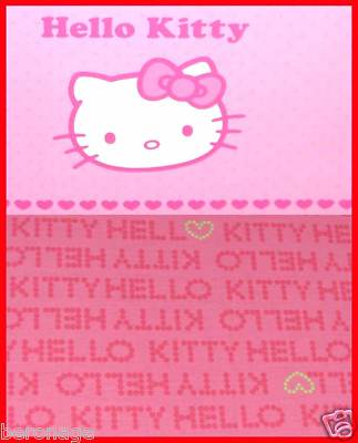 bettwasche 135 200 hello kitty fuchsia neu ovp ebay