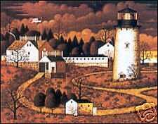 Wysocki Lighthouse 12x16 Paper Tole 3D Decoupage Kit  