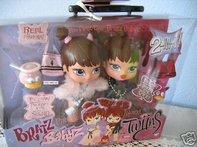 NEW BRATZ BABYZ TWINS DOLLS Roxxi & Phoebe  