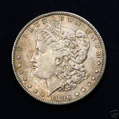 1896 P Morgan Silver Dollar   Nice Coin #23004  