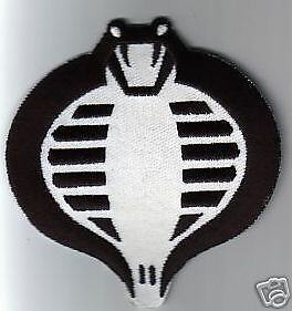 GI JOE BLACK COBRA PATCH   JOE04  