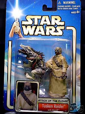 Star Wars Saga Tusken Raider w/Massiff Action figure  