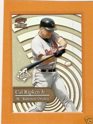 Cal Ripken Jr. 1999 Pacific Paramount Personal Bests NM  