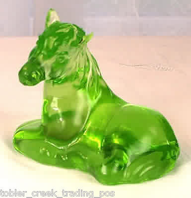 Fenton 4 Foal Horse Figurine Colorful Life Collection