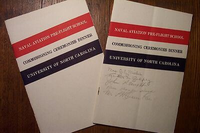 WWII  USN U.S.NAVY PROGRAM JOHN VAUGHT 1942 ART GODFREY