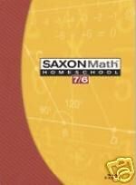 Saxon Math 76 4th Edition Homeschool Set NEW  