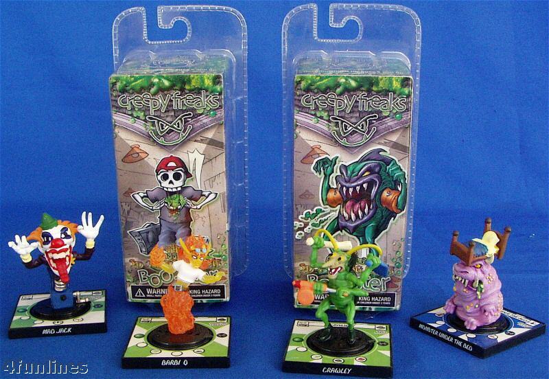 48 Creepy Freaks + 8 more figures in 2 complete games  