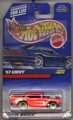 1998 HOT WHEELS    57 CHEVY    #1077  