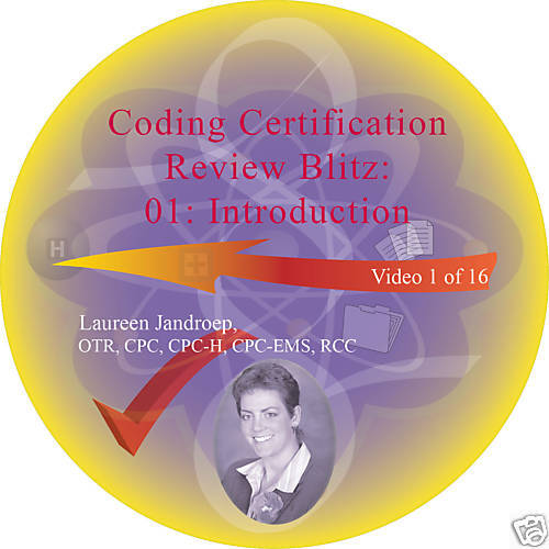 Medical Coding Certification Prep DVDs  