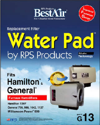 BestAir G13 Furnace Humidifier Water Pad Case of 4  