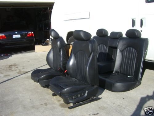   2003) BMW E39 ORIGINAL M5 FRONT + REAR LEATHER SEATS 528i 540i 530i