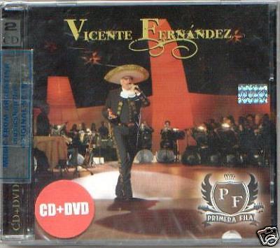 CD DVD Vicente Fernandez Primera Fila SEALED New Live