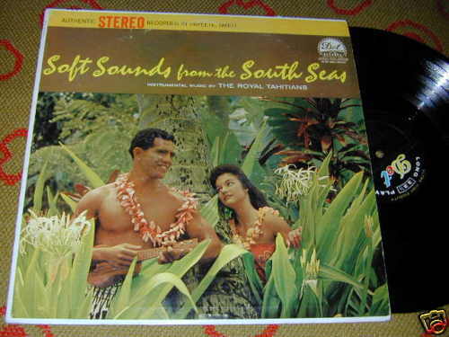 STEREO Dot EXOTICA Vintage LP Royal TAHITIANS Sexy Covr  