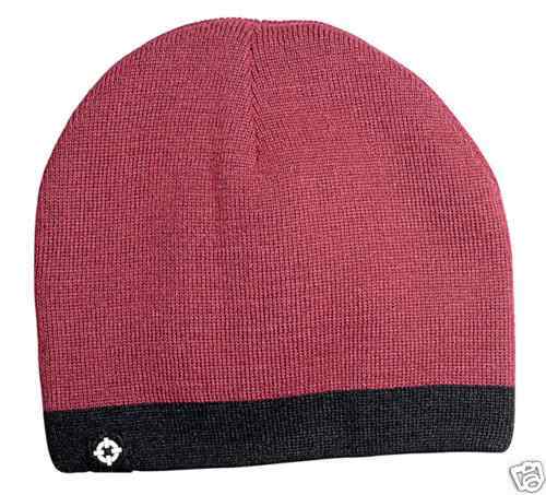 SMART PARTS SMARTPARTS FLIPSIDE BEANIE RED BLACK NEW  