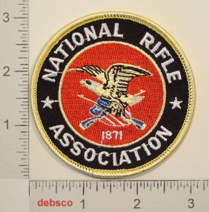 NRA National Rifle Association LOGO Embroidered PATCH Emblem  