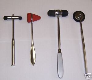 4 Neurological Hammer Medic Set Chiropractic Physical Therapy | eBay