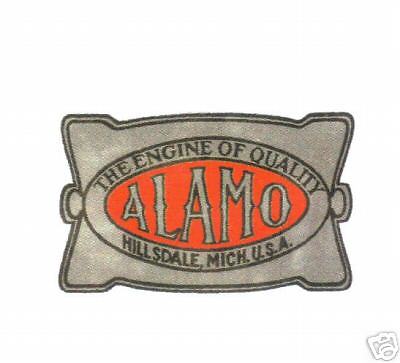 ALAMO ENGINE VINYL STICKER (A417)  