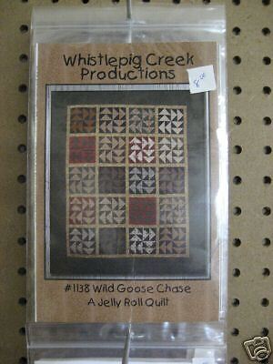 Moda Wild Goose Chase  Jelly Roll Quilt Pattern  