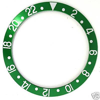 BEZEL INSERT FOR ROLEX GMT FOR SAPAHIRE 16700,GMT II GR  