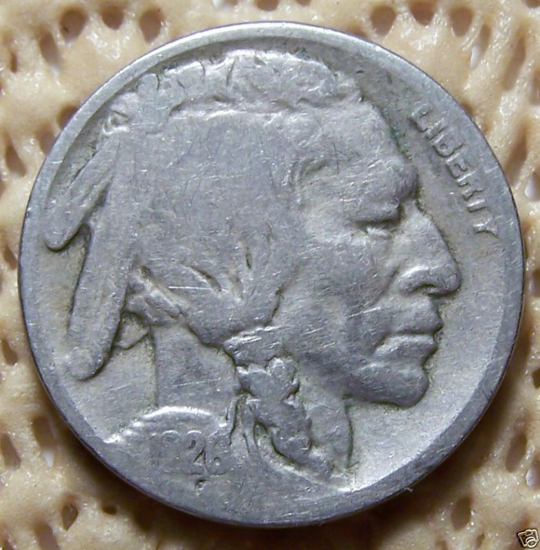 1926 P Good Buffalo Nickel#3102  