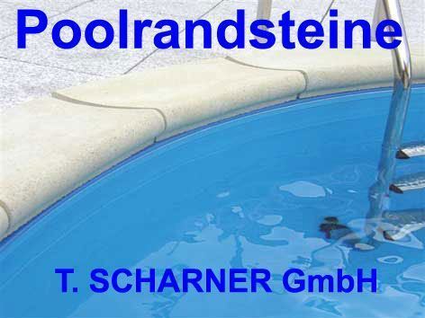 Randsteine NKS GRAU Muster Schwimmbadstein Rand  