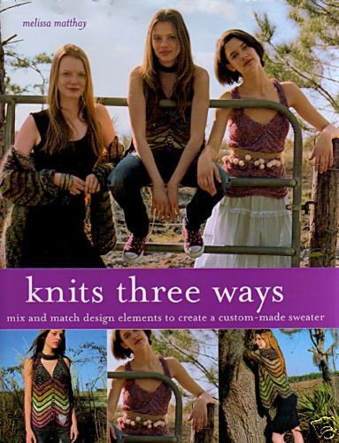 KNITS THREE WAYS by MELISSA MATTHAY #5582  