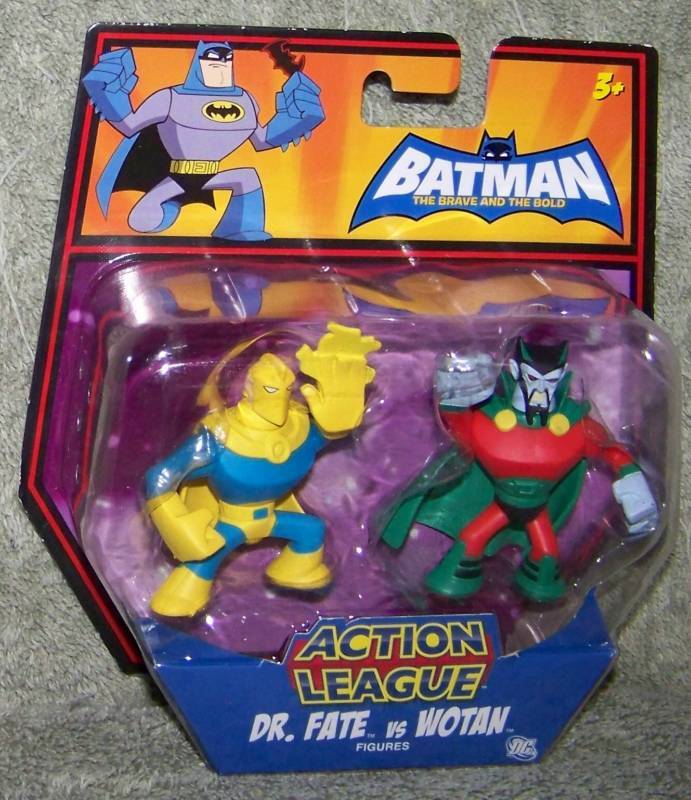 BATMAN ACTION LEAGUE DR. FATE VS WOTAN SET AGES 3+ 027084834451  