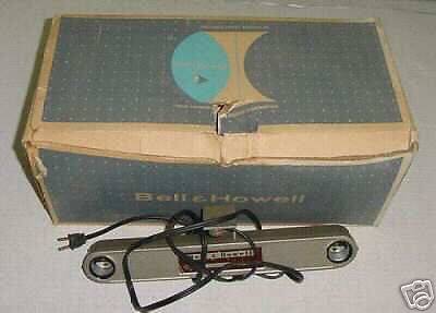 Vintage B&H Bell & Howell Dual Indoor Movie Light w/Box  