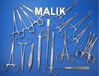 General Surgery Pack Surgical veterinary Instruments OR  