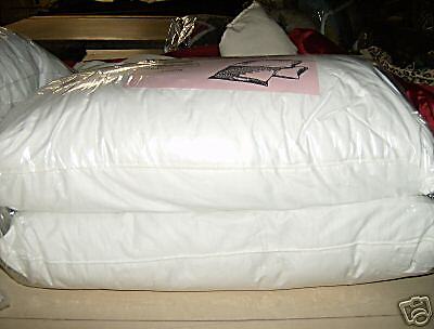 KING PILLOWS 20 X 36 POLYESTER FILL NEW  