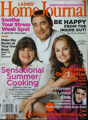 GIADA DE LAURENTIIS EMERIL LAGASSE 8/07 LHJ Mag  