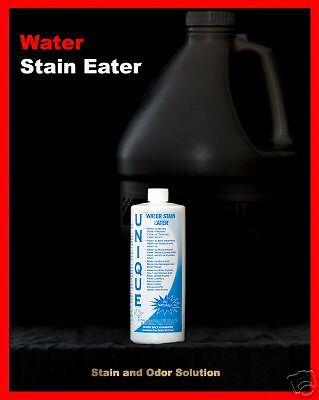 Unique Water Stain Eater Remover 32 oz Concentrate NEW  