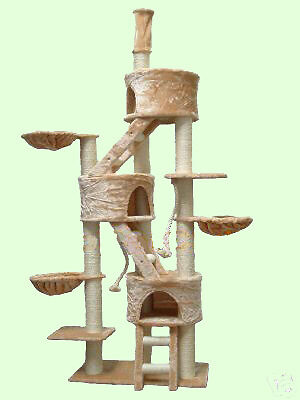 GoPetClub FC01 Cat Tree Condo Scratcher Post Furniture  