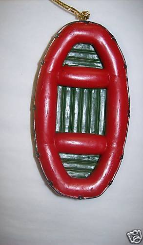 Rubber Raft Ornament  