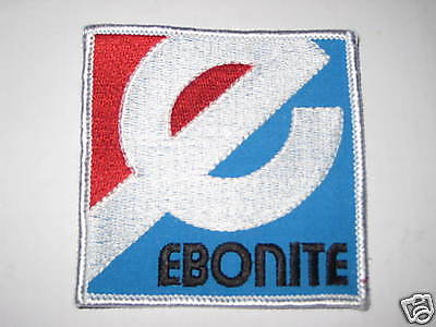 EBONITE VINTAGE LOGO Bowling Shirt Patch PBA  