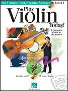 PLAY VIOLIN TODAY BEGINNER LEVEL 1 BOOK + CD SET  