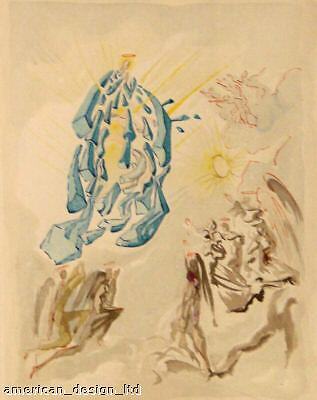 Salvador Dali The Divine Comedy PARADISE Canto 26 Authentic Art Submit 