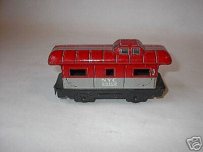 Vintage Caboose Pressed Tin NYC 20102 train car  